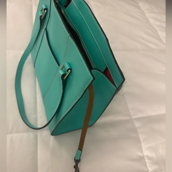Dooney & Bourke Aqua Tote Bag - Picture 3 of 13
